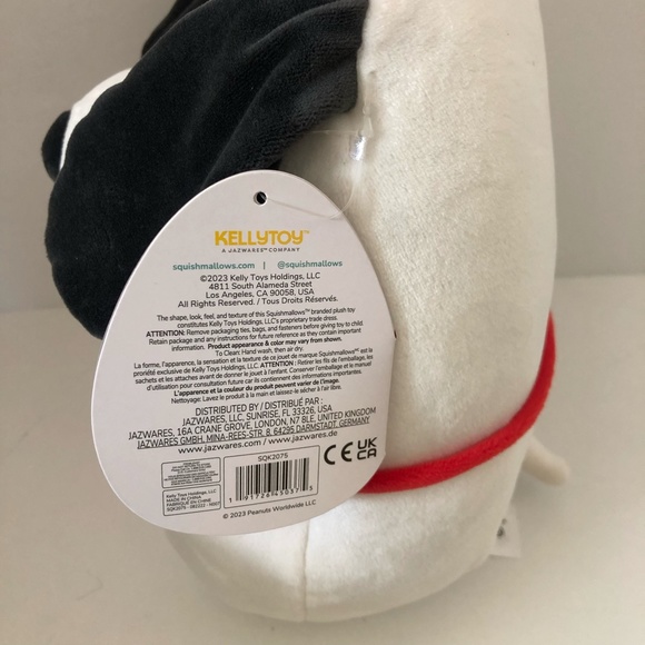 Squishmallows Valentine's Day SNOOPY WOODSTOCK Peanuts 8" Plush Stuffed Animals - Picture 3 of 12